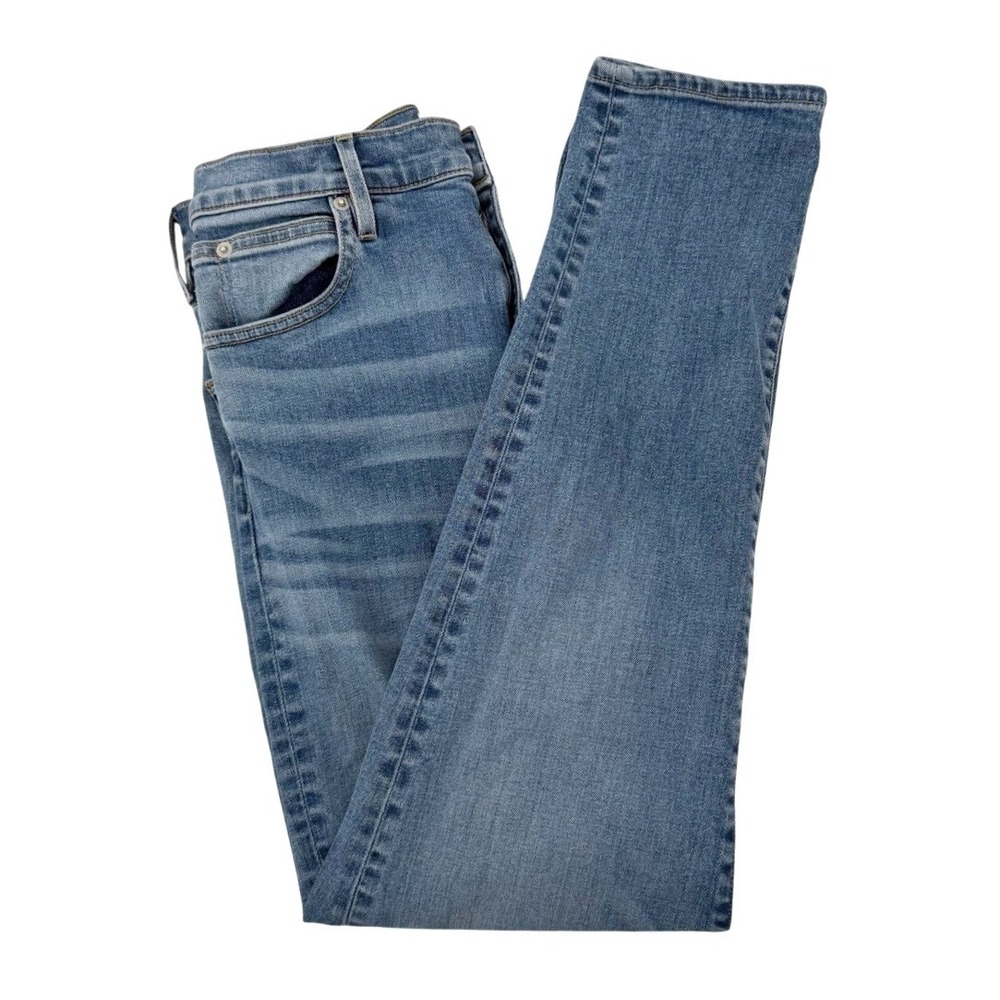 SLVRLAKE Beatnik Ankle Jeans Womens 30 High Rise Slim Leg Blue Skies City Luxury - Picture 2 of 9